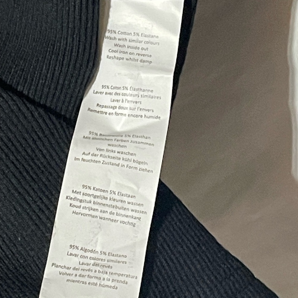 Boohoo Black Diagonal Button-Down Long Sleeve Top - image 3